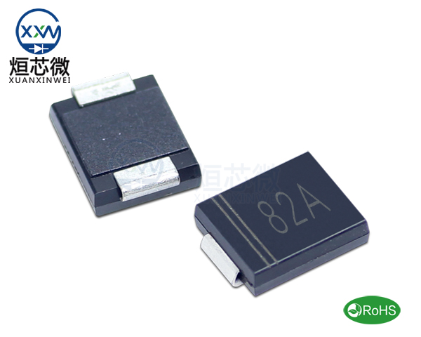 1.5SMC82A參數(shù),TVS二極管1.5SMC82A瞬態(tài)抑制二極管